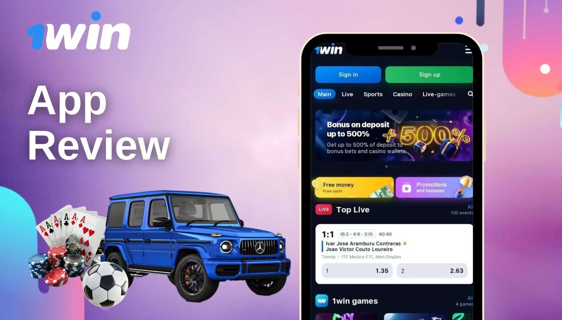 1Win India gambling Application Review